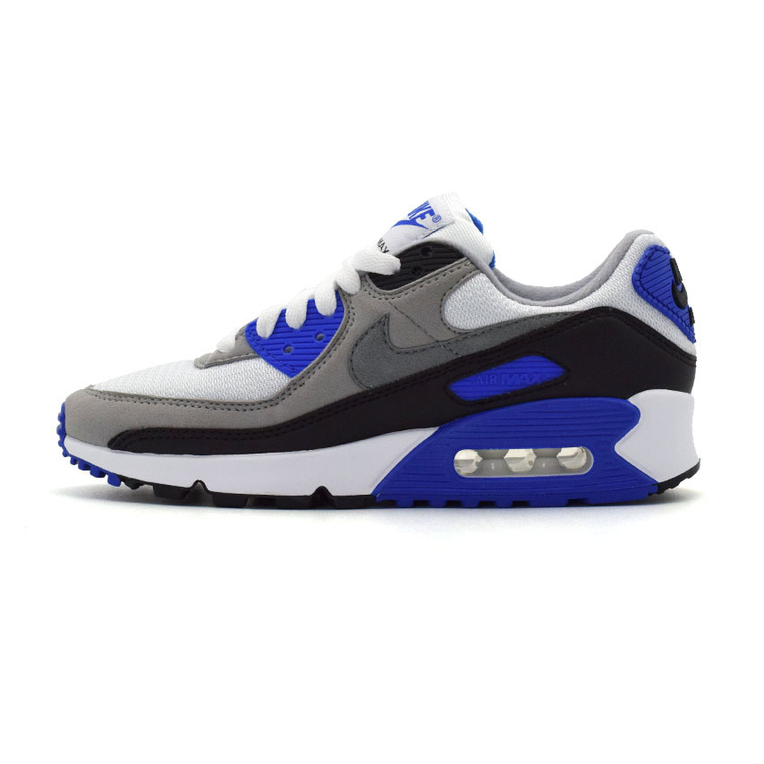 TENIS NIKE W AIR MAX 90 BLANCOS AZUL UNISEX