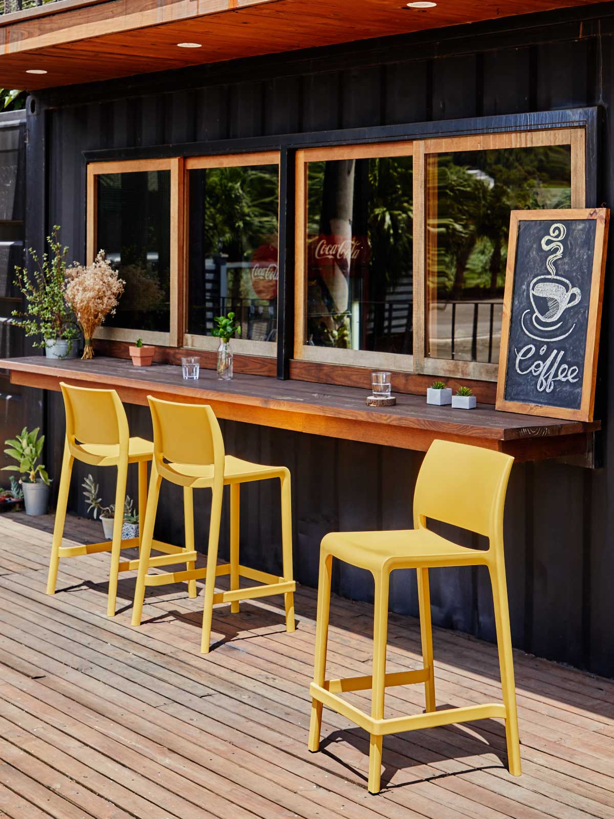 Banco De Barra bar Moderno De Polipropileno Durable