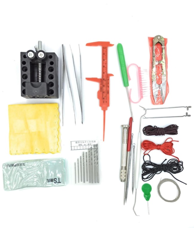 Kit de accesorios y herramientas para manualidades con Estuche