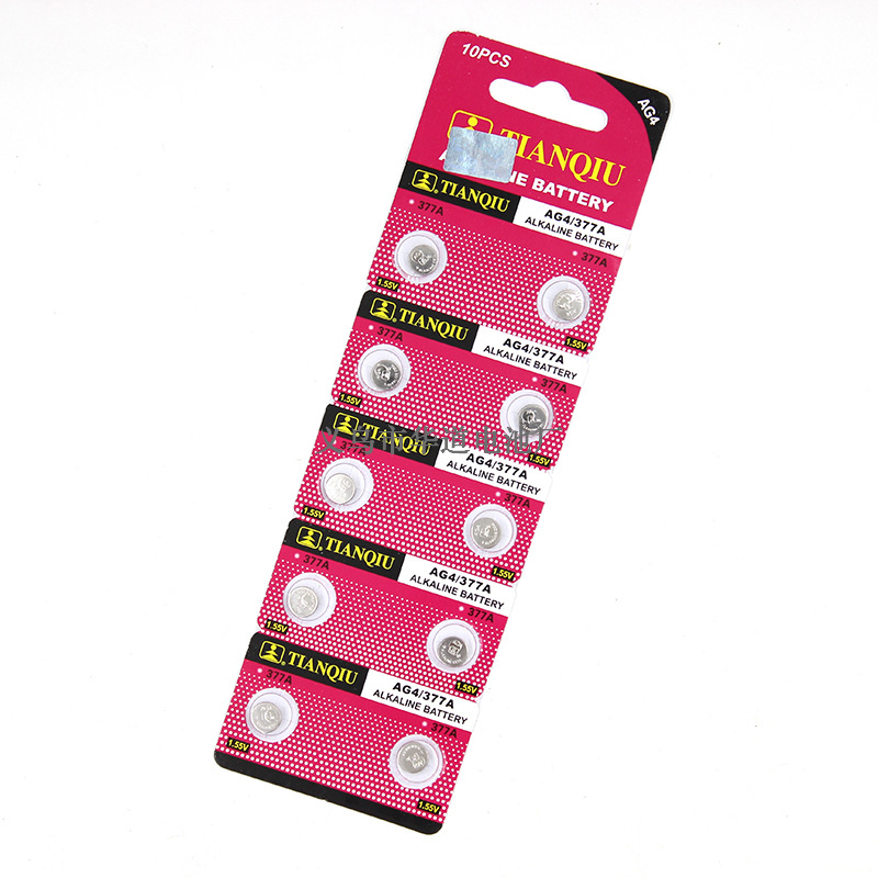 Paquete Pila de Botón AG4 LR626 377