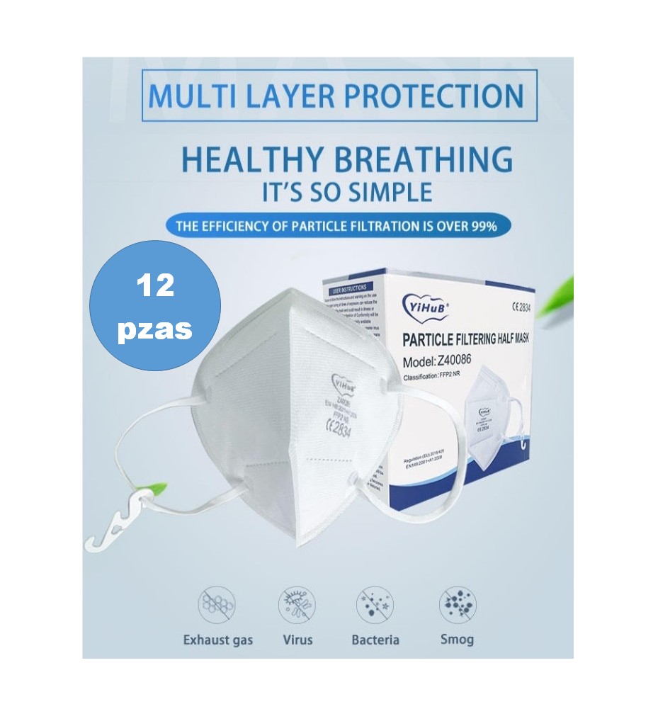 Cubre Bocas N95 Mascarilla Medico Ffp2 Certificado Norma Europea