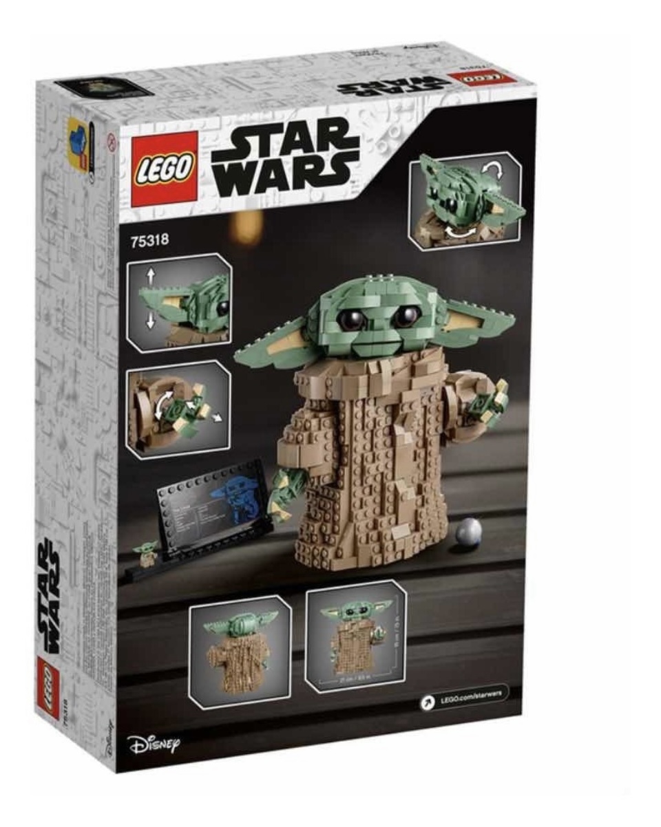 Lego Star Wars Baby Yoda 7531, 1073 piezas