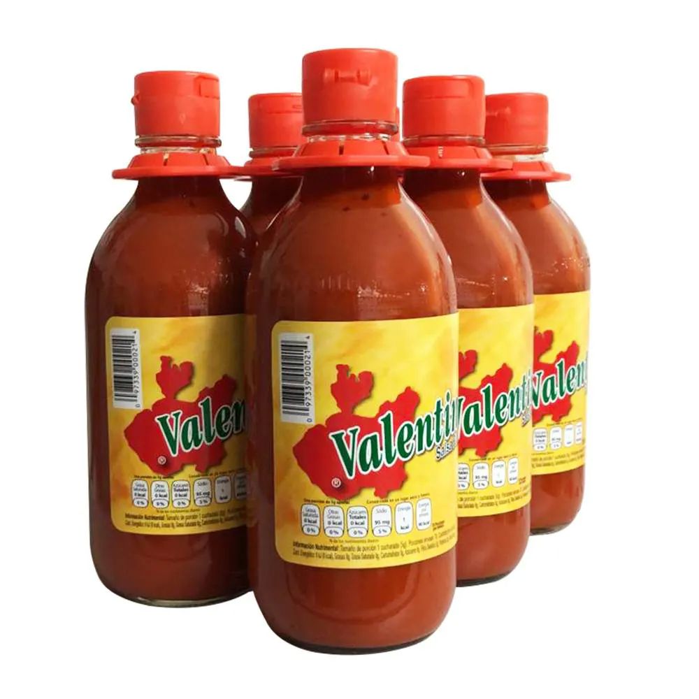 Salsa Picante Valentina 6 pzas de 350 ml c/u