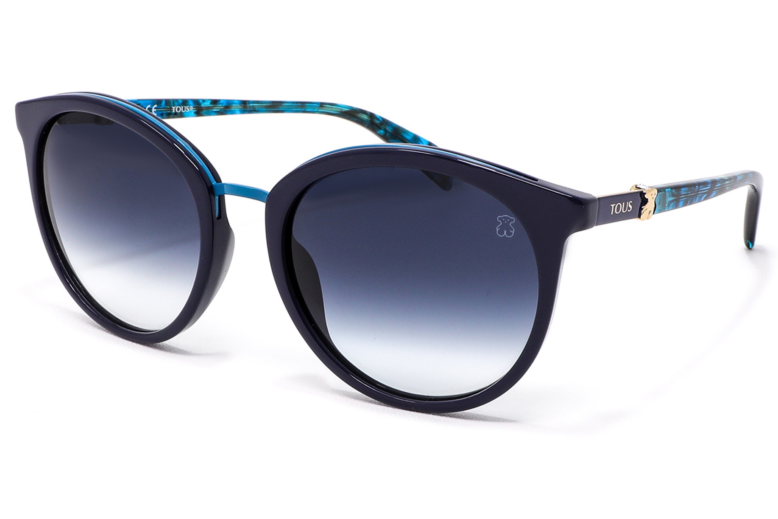 Lentes De Sol Tous Protección Uv Mujer Modelo STOA29S Color Azul