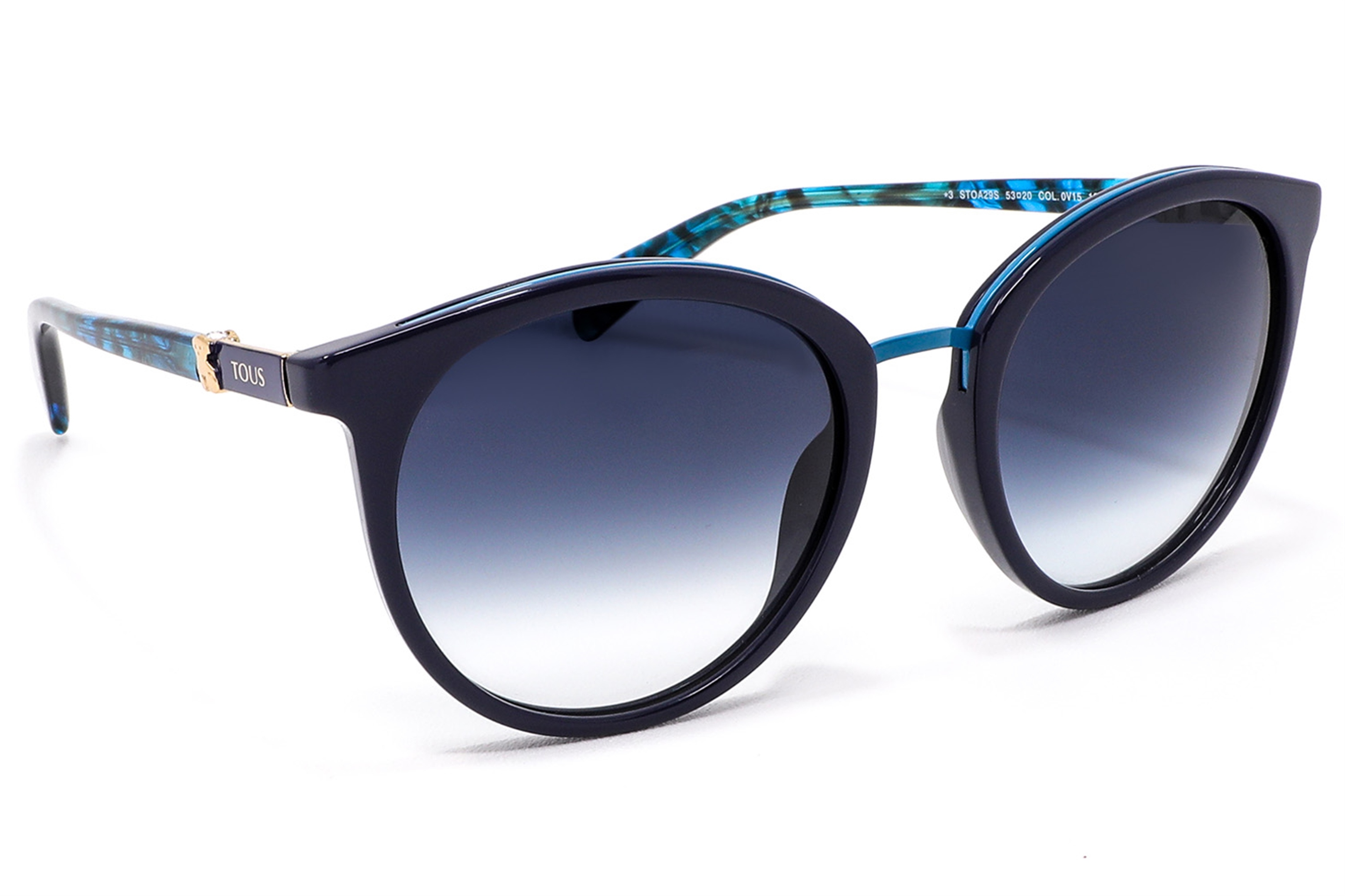 Lentes De Sol Tous Protección Uv Mujer Modelo STOA29S Color Azul