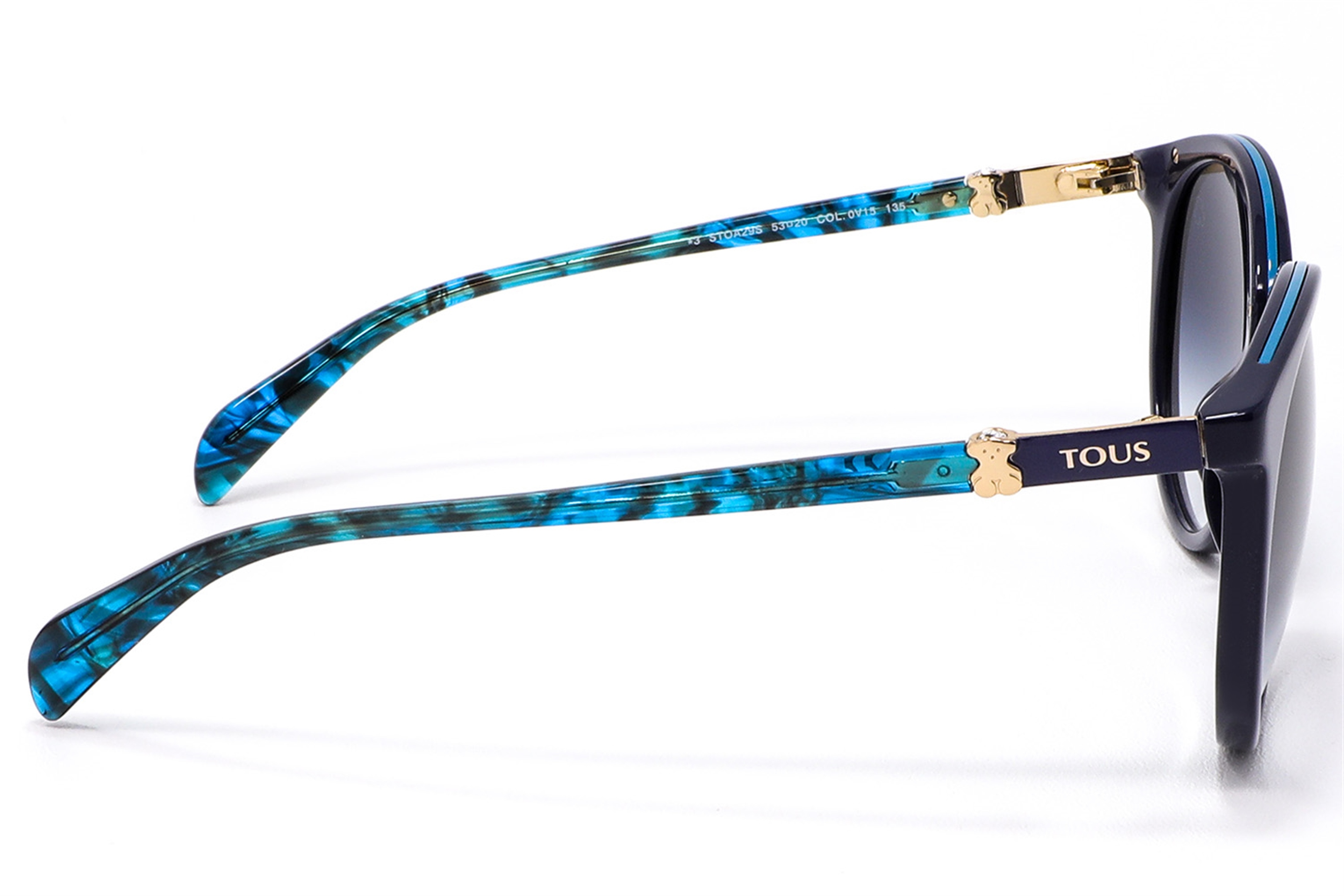 Lentes De Sol Tous Protección Uv Mujer Modelo STOA29S Color Azul