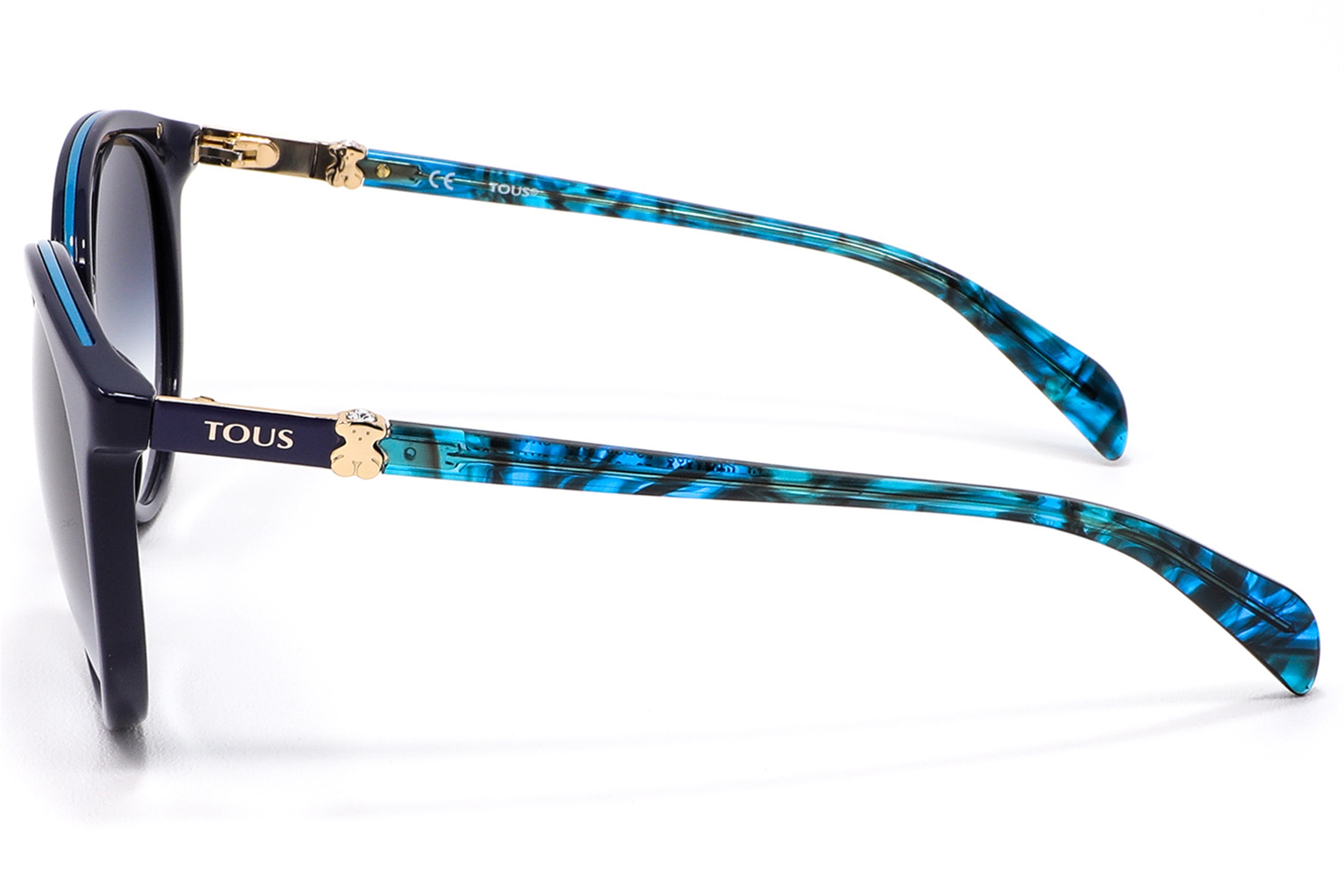 Lentes De Sol Tous Protección Uv Mujer Modelo STOA29S Color Azul