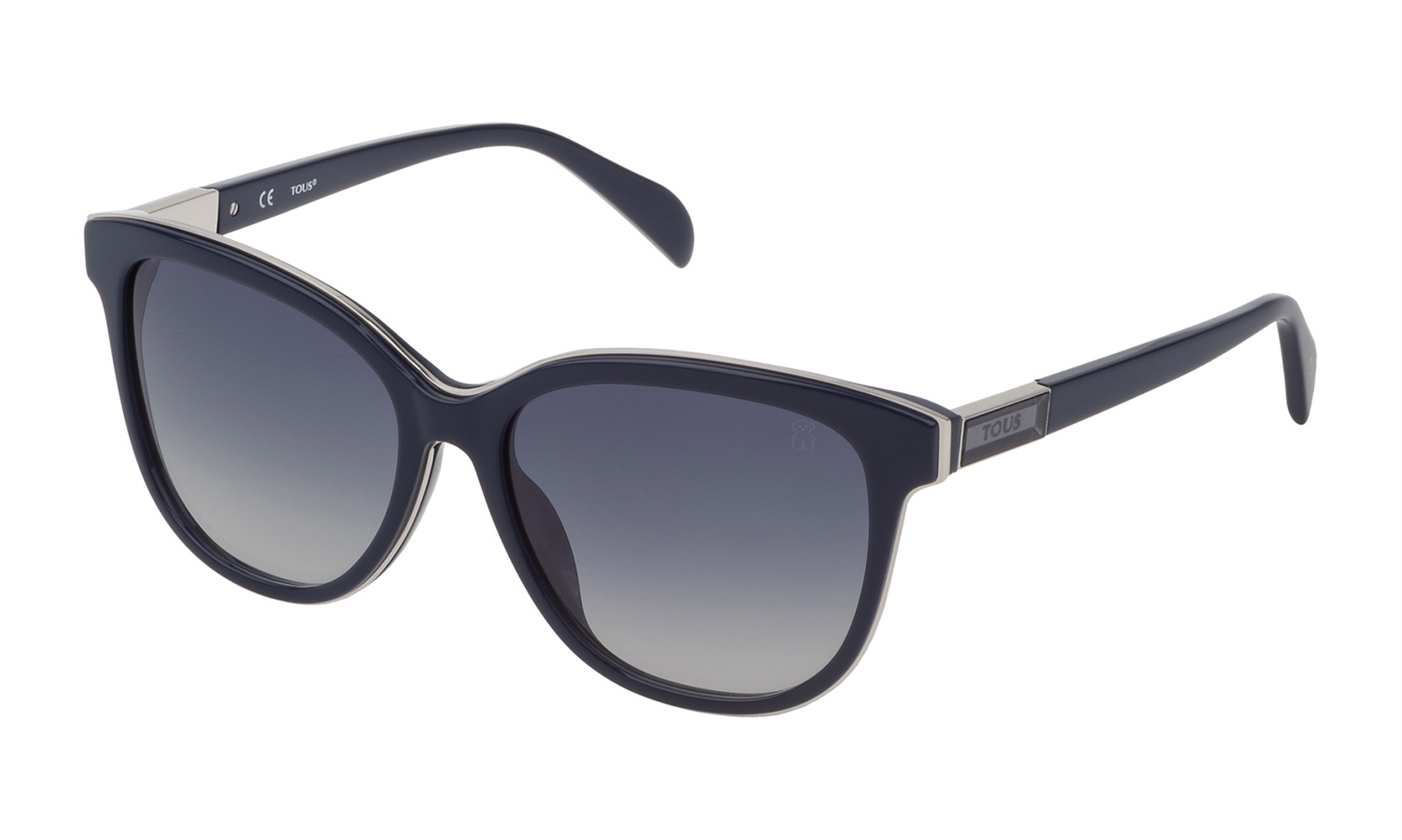 Lentes De Sol Tous Protección Uv Mujer Modelo STOA26 Color Azul