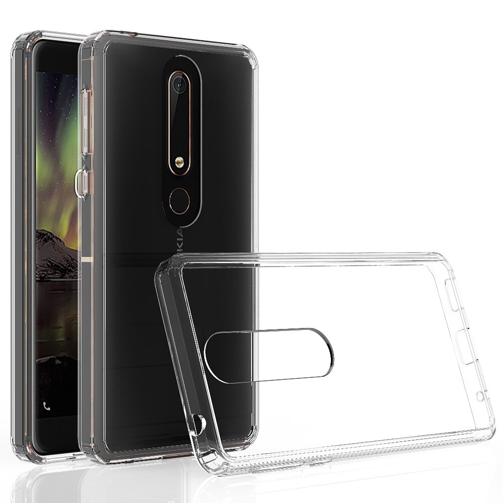 Funda Acrilico Transparente Para Nokia 6 2018 / Nokia 6.1 State22