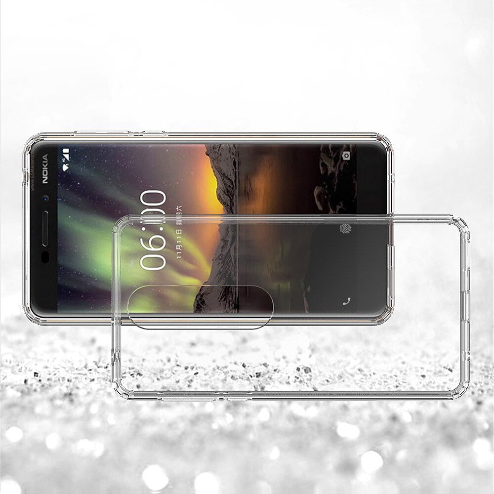 Funda Acrilico Transparente Para Nokia 6 2018 / Nokia 6.1 State22