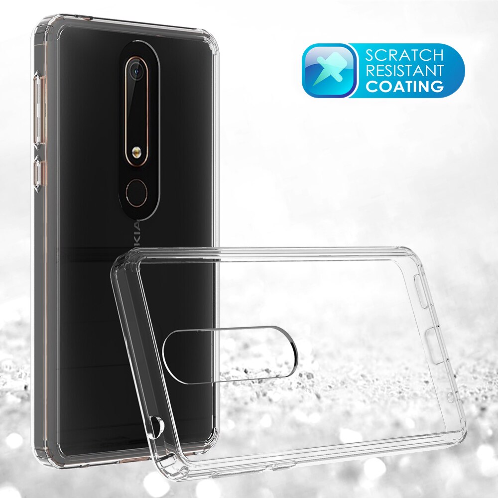 Funda Acrilico Transparente Para Nokia 6 2018 / Nokia 6.1 State22