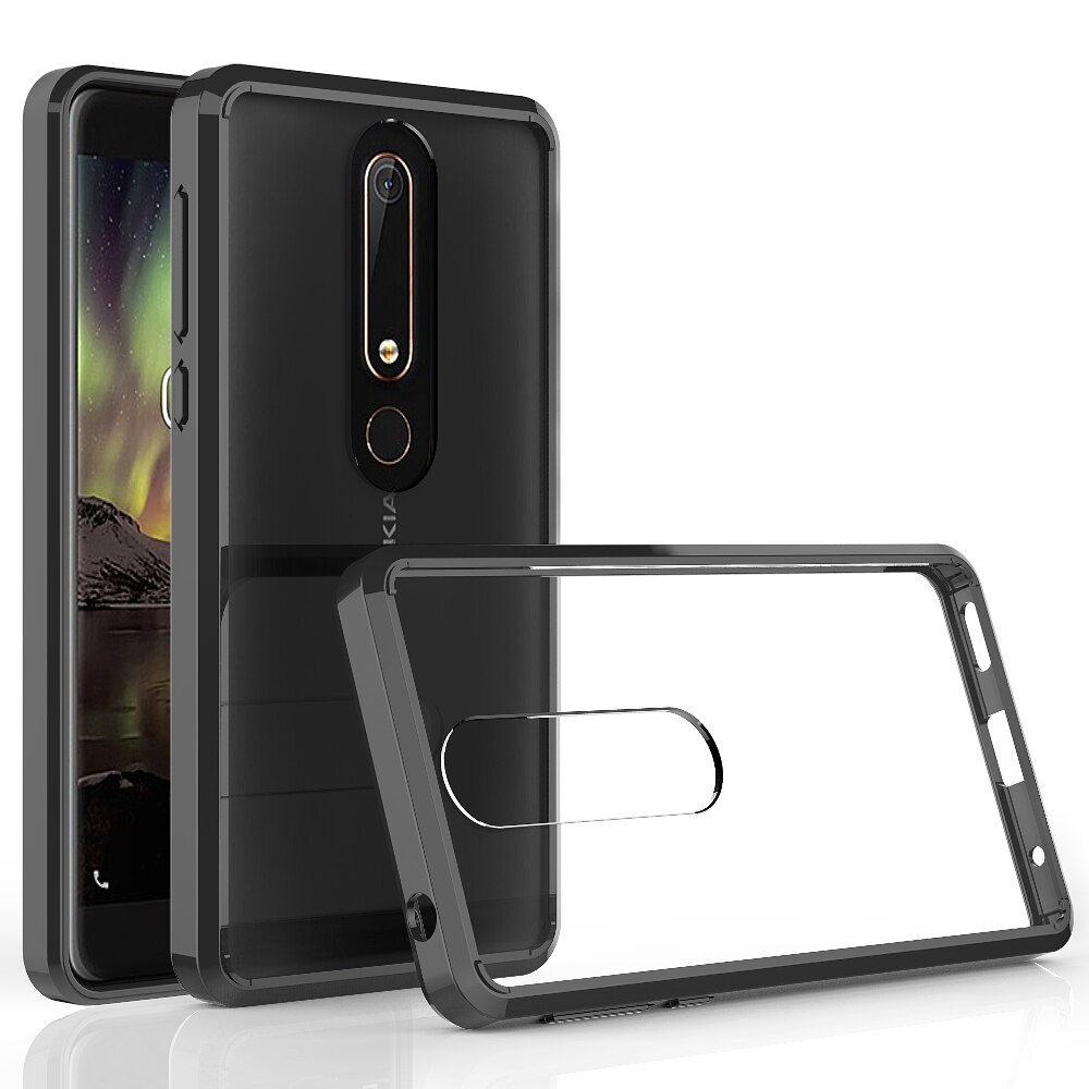 Funda Acrilico Transparente Para Nokia 6 2018 / Nokia 6.1 State22