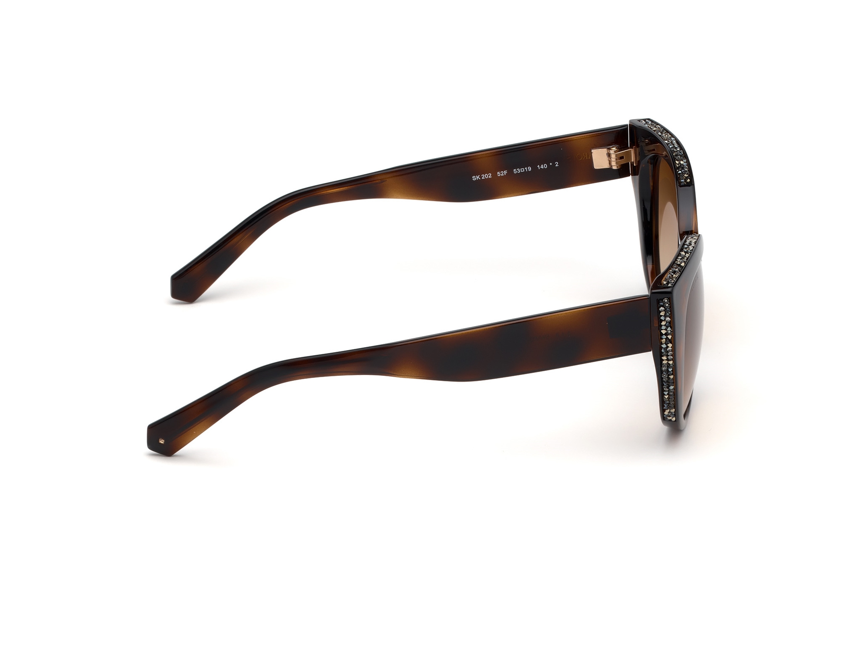 Lentes para Sol SWAROVSKI con protección UV para mujer Modelo SK0202  Color Havana