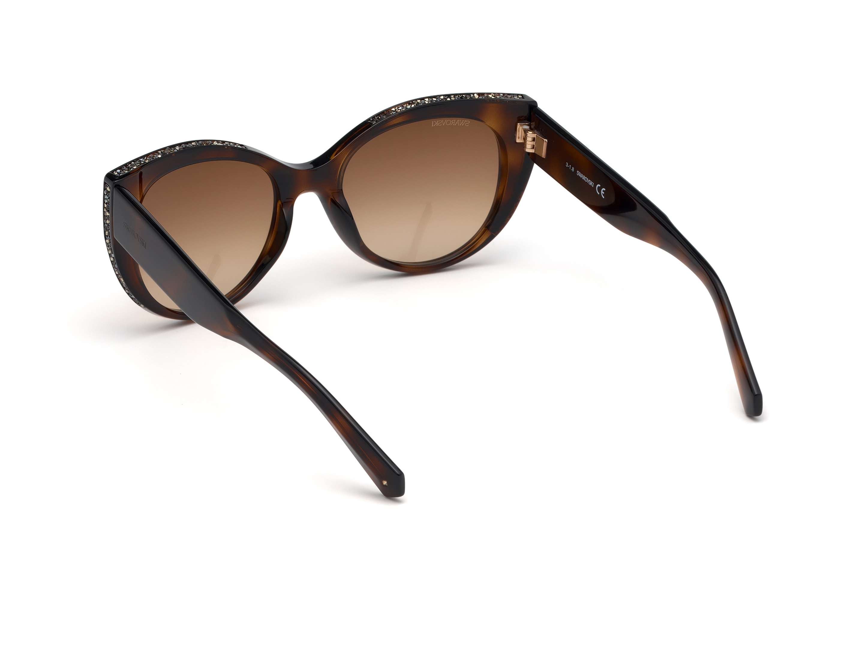 Lentes para Sol SWAROVSKI con protección UV para mujer Modelo SK0202  Color Havana