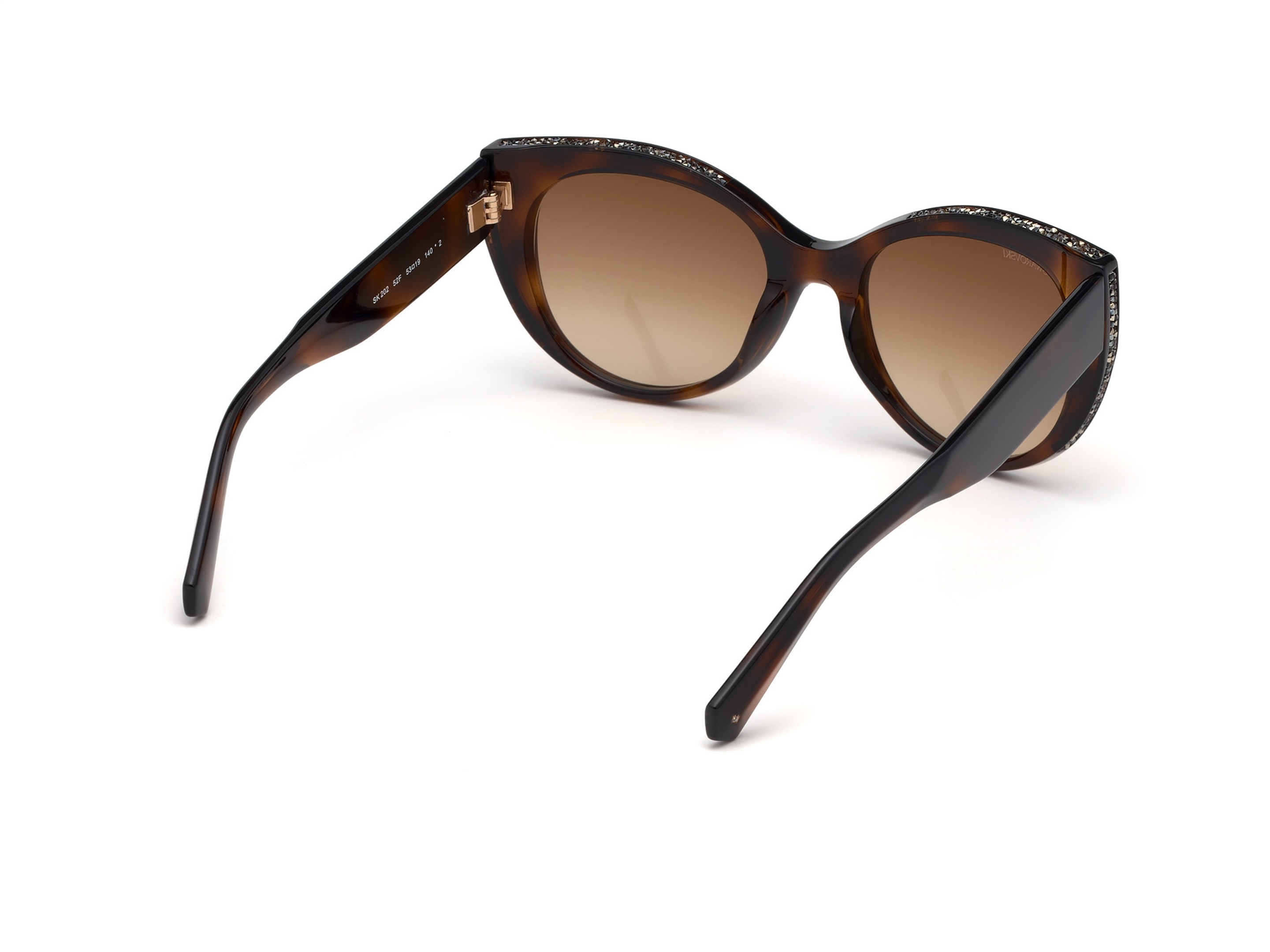 Lentes para Sol SWAROVSKI con protección UV para mujer Modelo SK0202  Color Havana