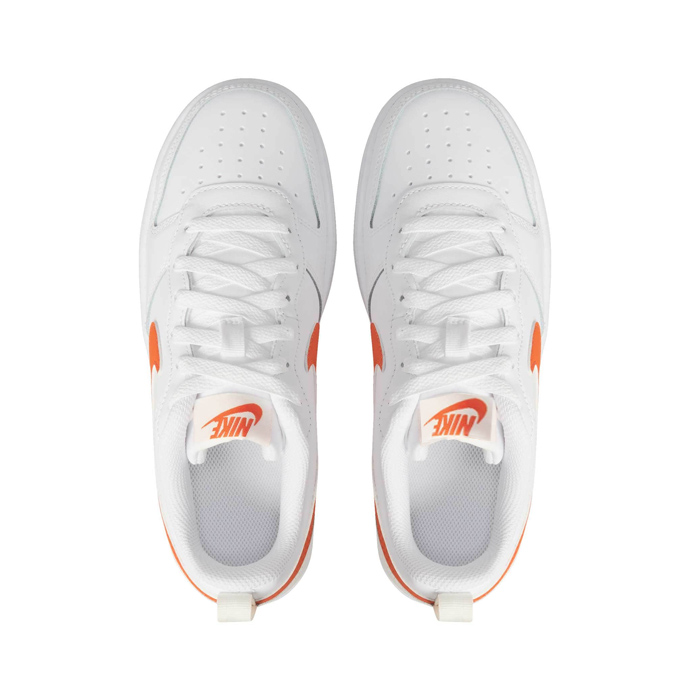 Nike Court Borough Low 2 (GS) White/Summit White/Sail/Orange