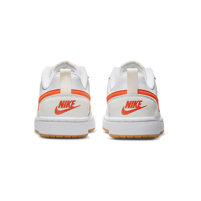 Nike Court Borough Low 2 (GS) White/Summit White/Sail/Orange
