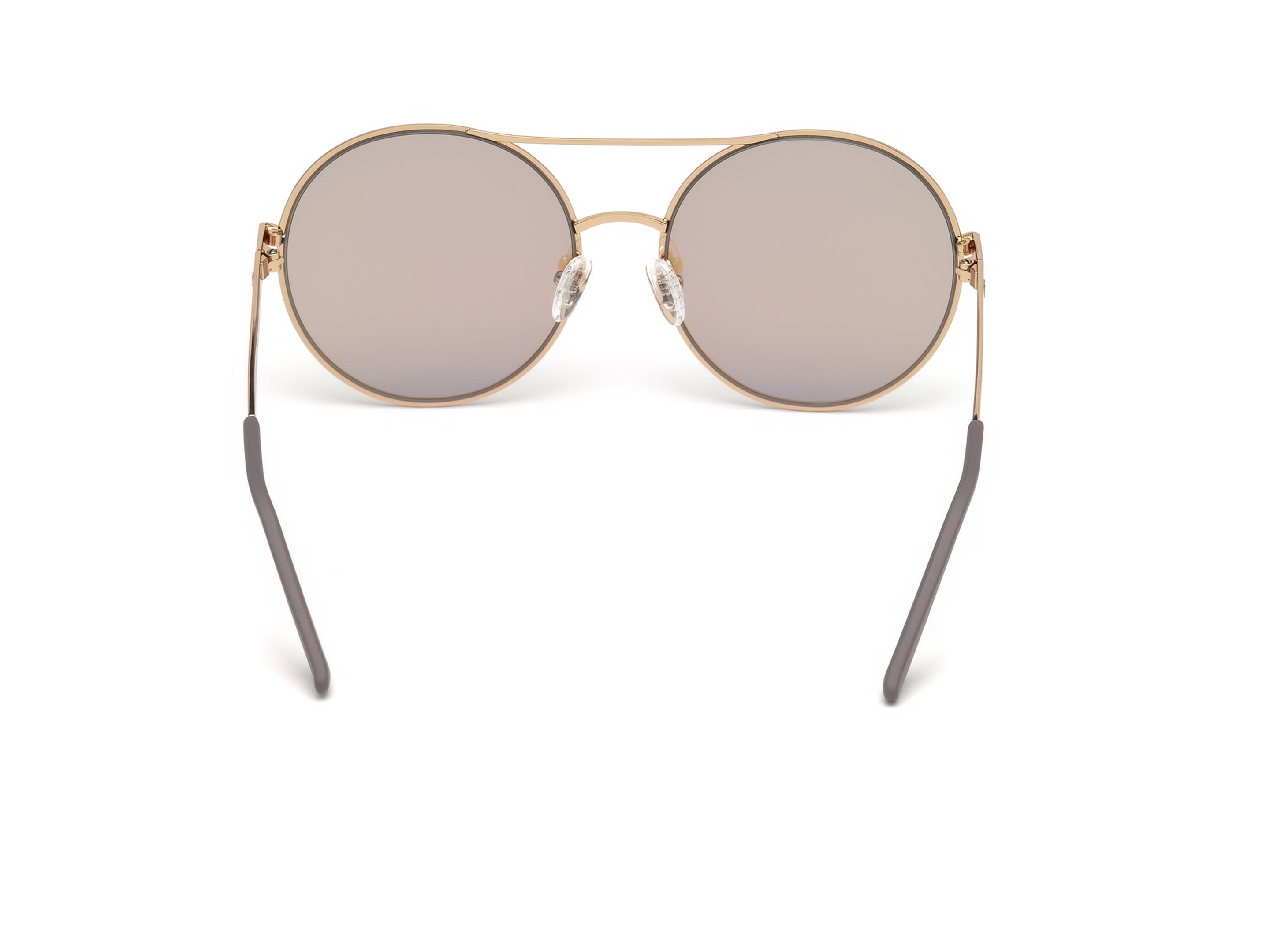 Lentes de Sol GUESS Redondo para Mujer Modelo GU7559 Color Oro Rosa