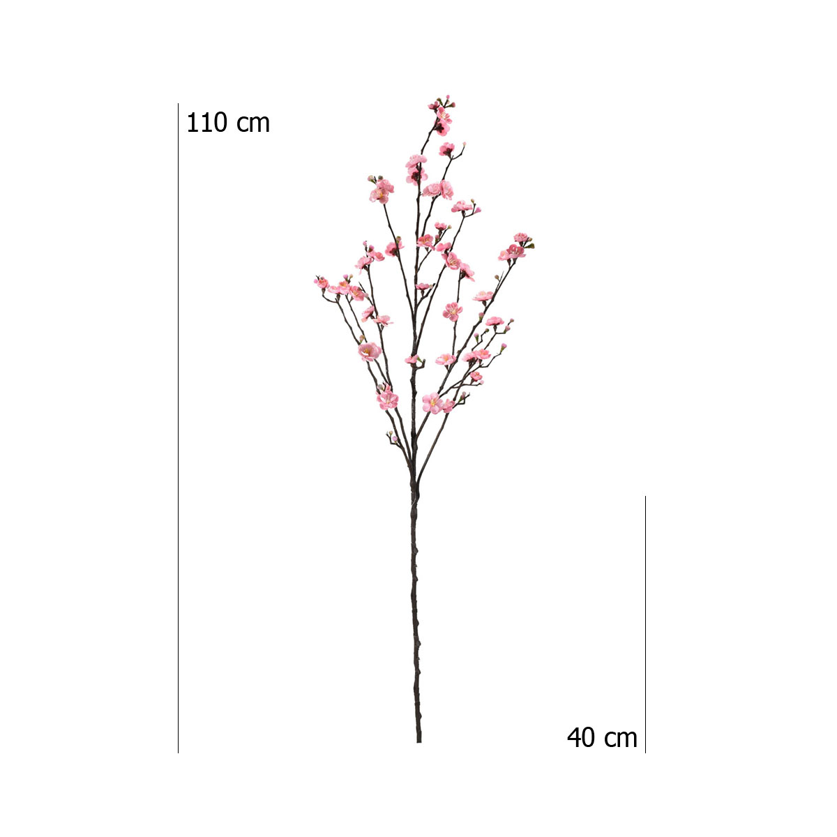 Flor de Cerezo Artificial Pack 3 Varas Rosa BLUMART