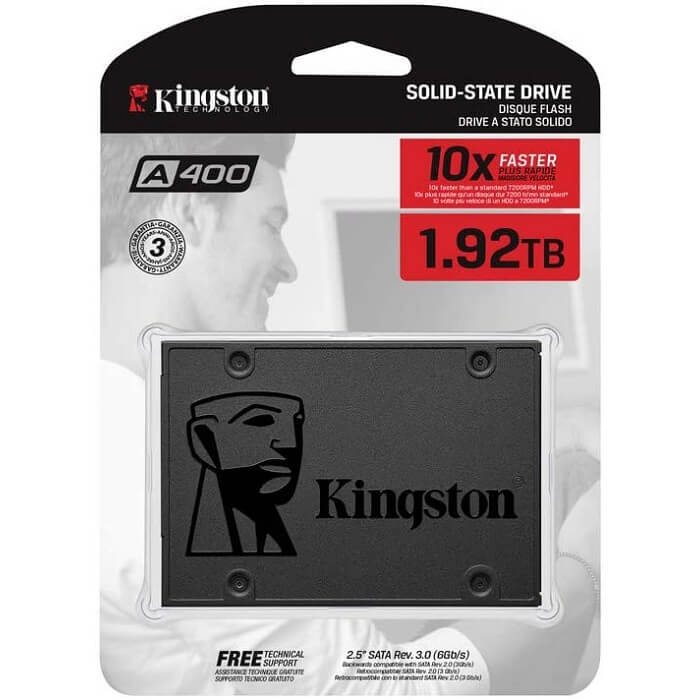 SSD KINGSTON 1920GB SA400S37/1920G 2.5 SERIAL ATA III