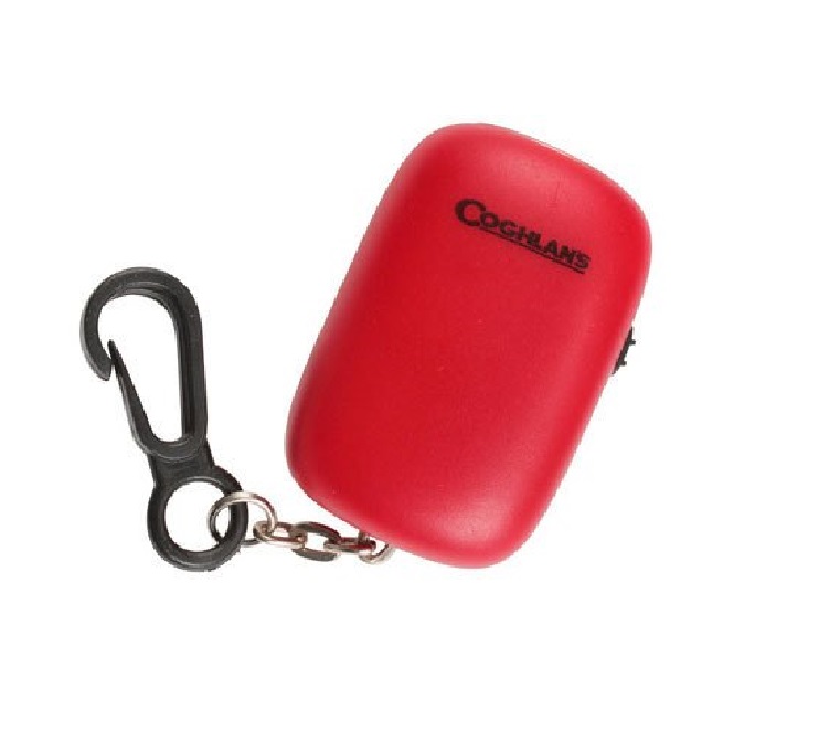 Linterna de 10 lúmenes energía mecánica portátil Dinamo rojo Coghlan's 1202