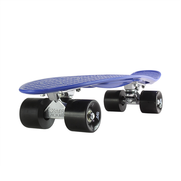 Patineta Completa Skate Factory Miniskate Skaties Azul Negro