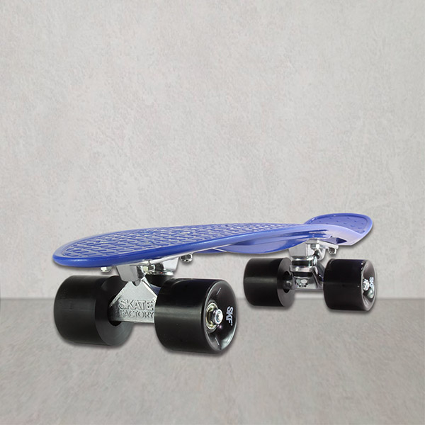 Patineta Completa Skate Factory Miniskate Skaties Azul Negro