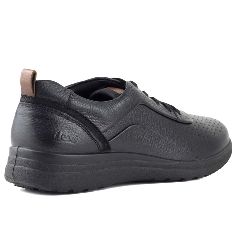 ZAPATOS DE DAMA CONFORT ESTILO URBANO FLEXI 102002 NEGRO