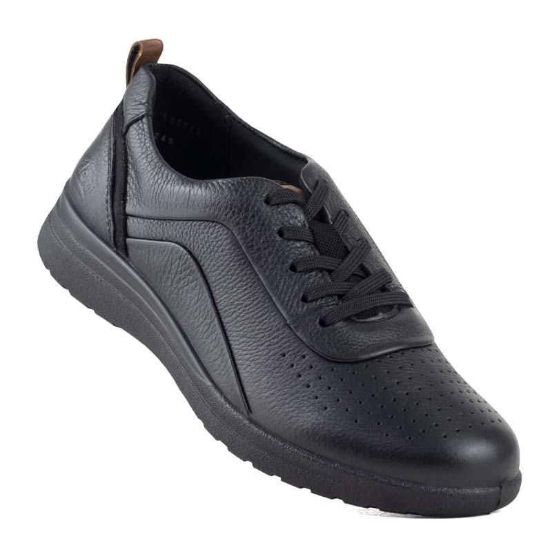 ZAPATOS DE DAMA CONFORT ESTILO URBANO FLEXI 102002 NEGRO