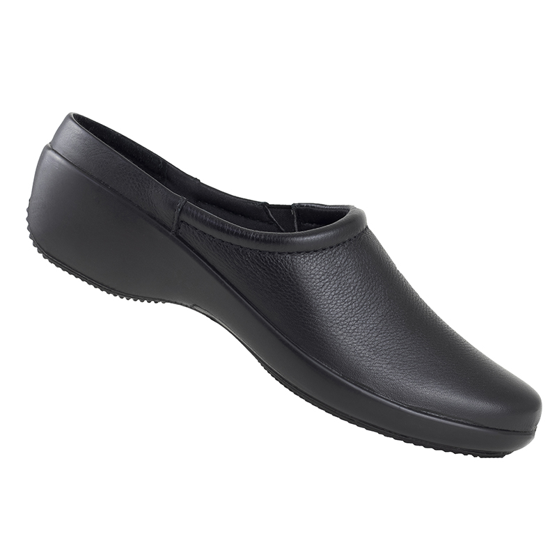 ZAPATOS PARA DAMA FLEXI ESTILO ZUECO ORIGINALES 51717 NEGRO