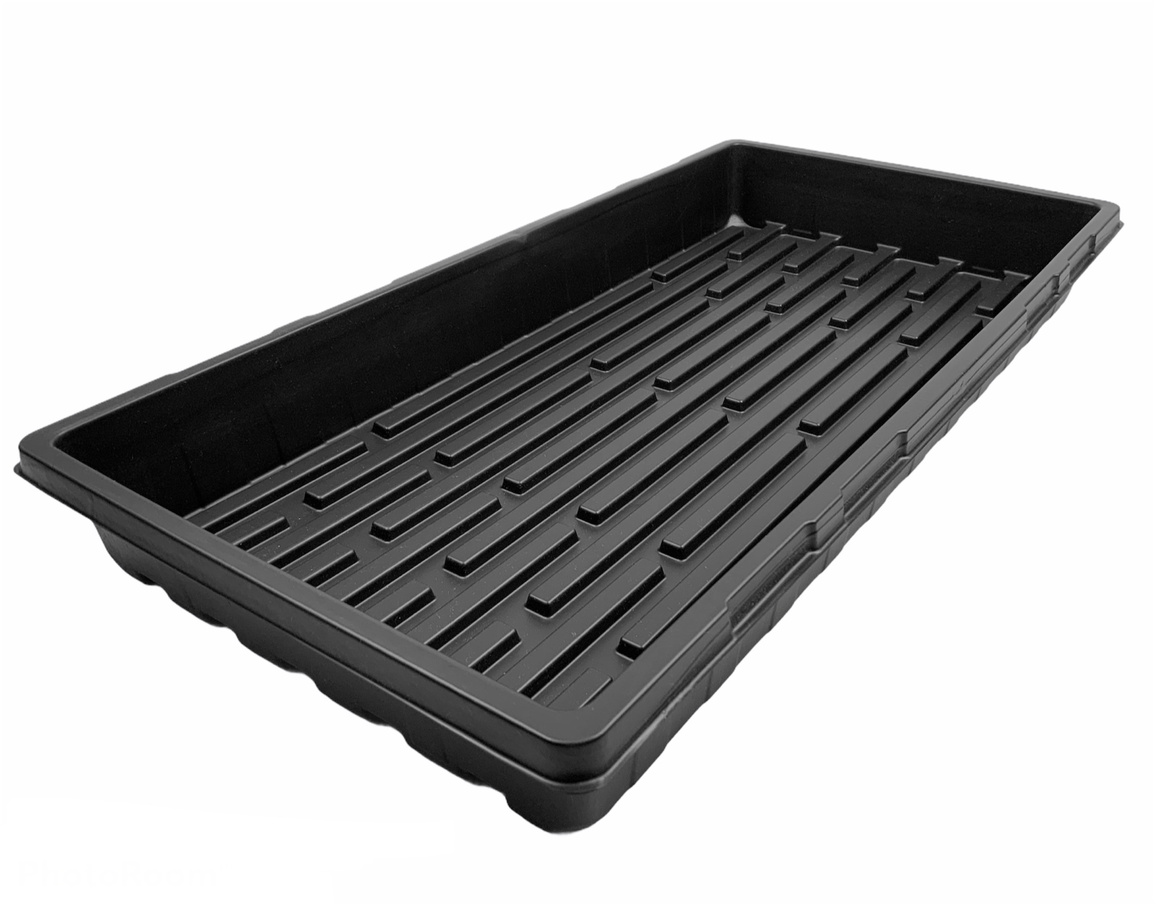 3 Charolas Planas para Base de Germinación. Cultivo en Hidroponia y Jardín.