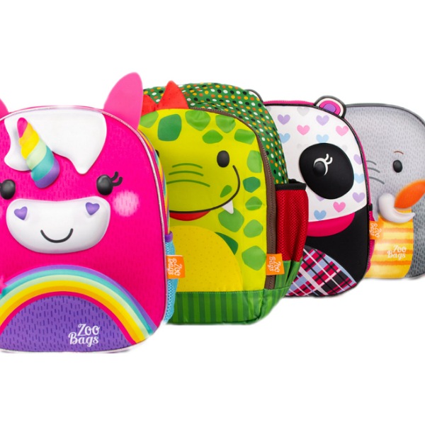 Mochila infantil Unicornio 3D marca ZooBags