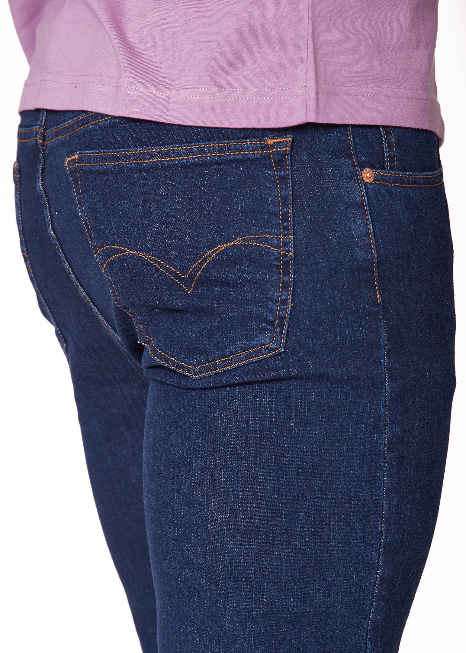 Jeans Para Caballero Corte Recto, Modelo 9400