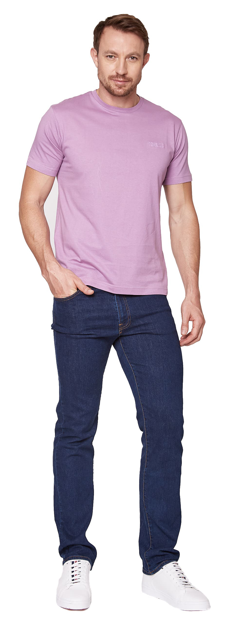 Jeans Para Caballero Corte Recto, Modelo 9400