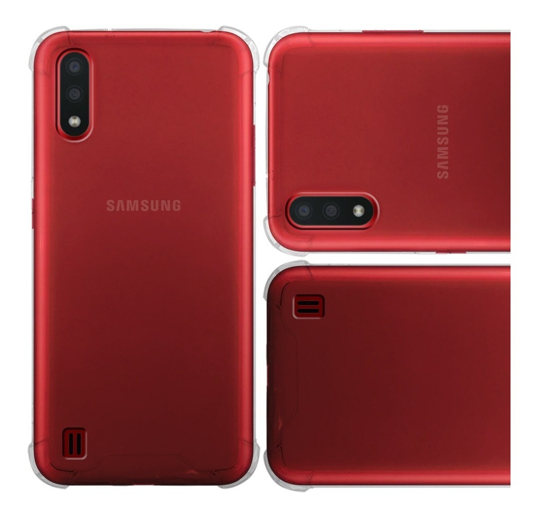 Funda Acrilico Transparente Para Samsung Galaxy A01 SM-A015M State22