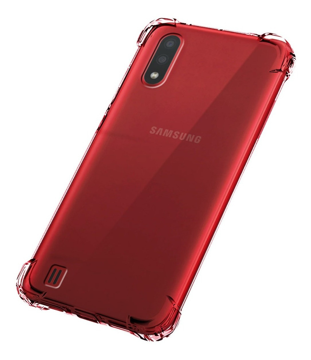 Funda Acrilico Transparente Para Samsung Galaxy A01 SM-A015M State22