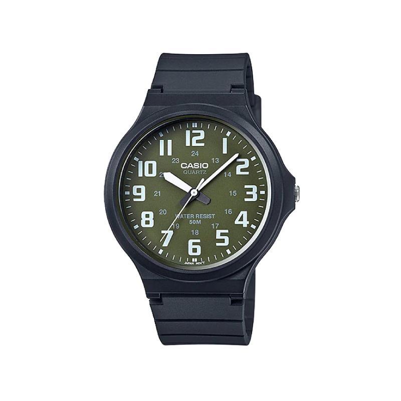 Casio B650WD-1ACF Reloj clásico de cuarzo plateado con pantalla digital  para hombre, Plata/Negro, B650WD-1ACF