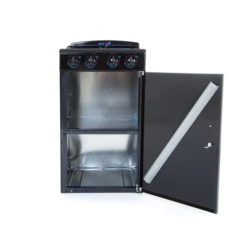 Estufa IEM de Piso 20 pulgadas con 4 Quemadores a Gas PIG5101NN0