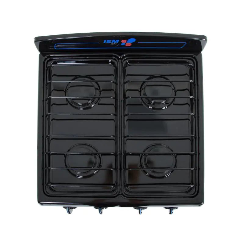 Estufa IEM de Piso 20 pulgadas con 4 Quemadores a Gas PIG5101NN0