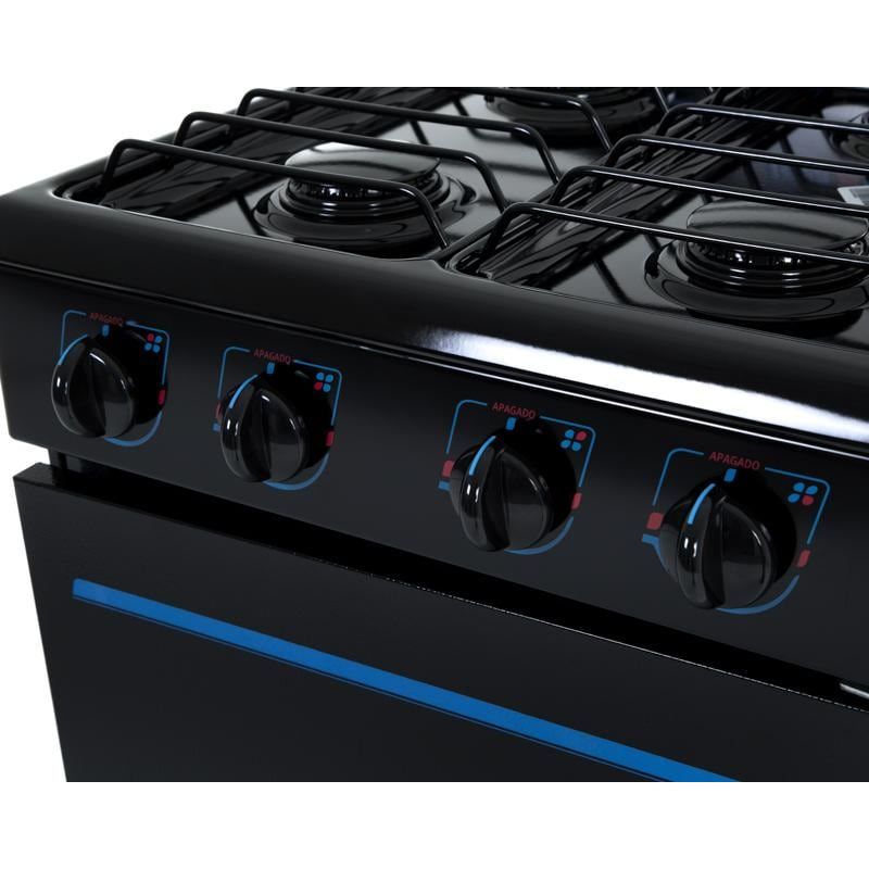 Estufa IEM de Piso 20 pulgadas con 4 Quemadores a Gas PIG5101NN0