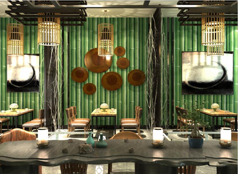 PAPEL TAPIZ ADHERIBLE BAMBU ROLLO 2m X 45cm TP51