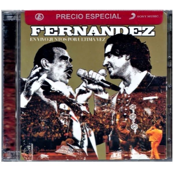 Vicente y Alejandro Fernández ~ En vivo: juntos por última vez (2CD)