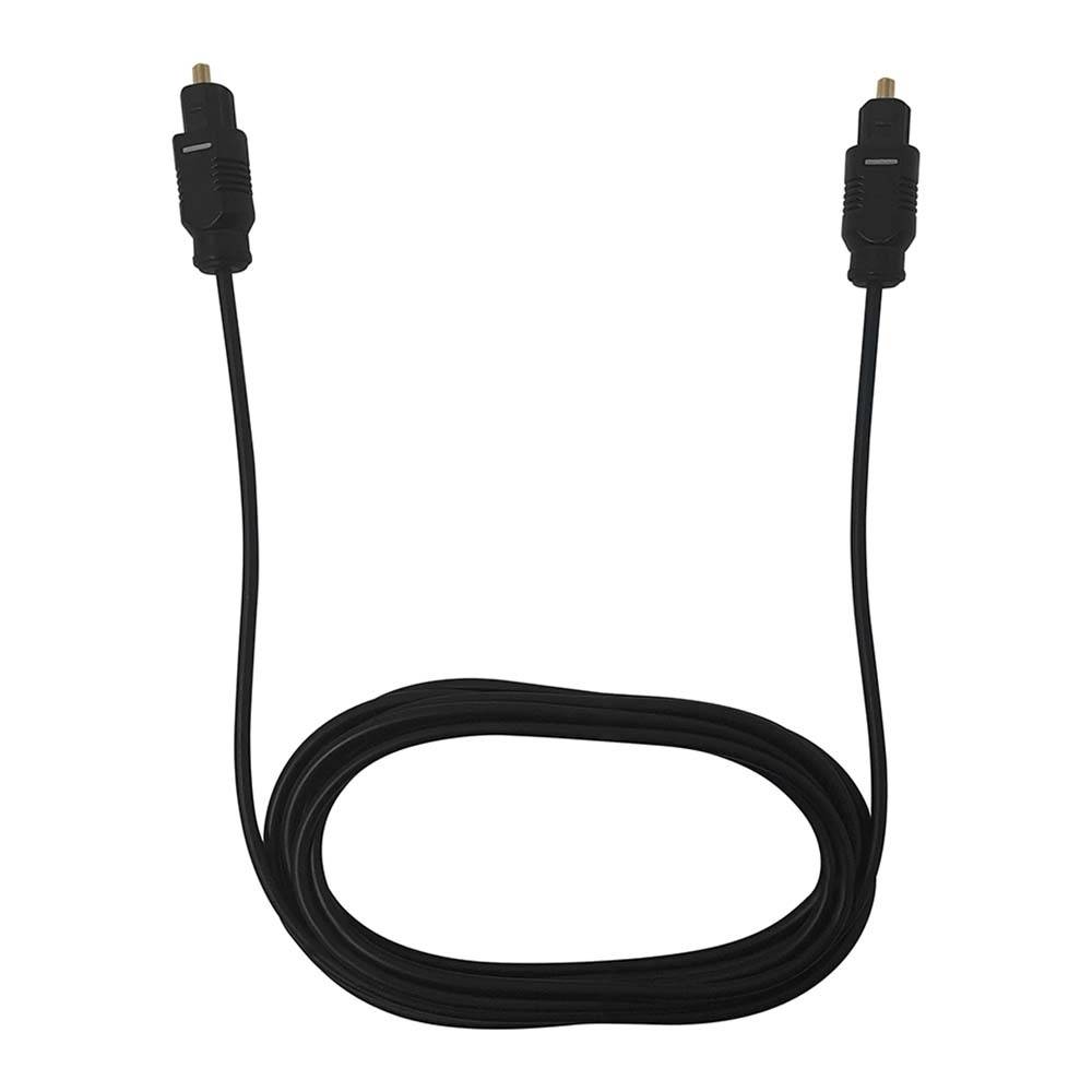Cable de Fibra Optica Steren con 2 mt de Largo para Audio en Alta definición