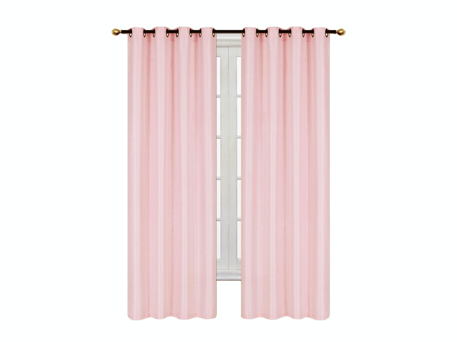 Cortina Decorativa SemiBlackout 274cm ancho x 213cm largo en 2 paneles