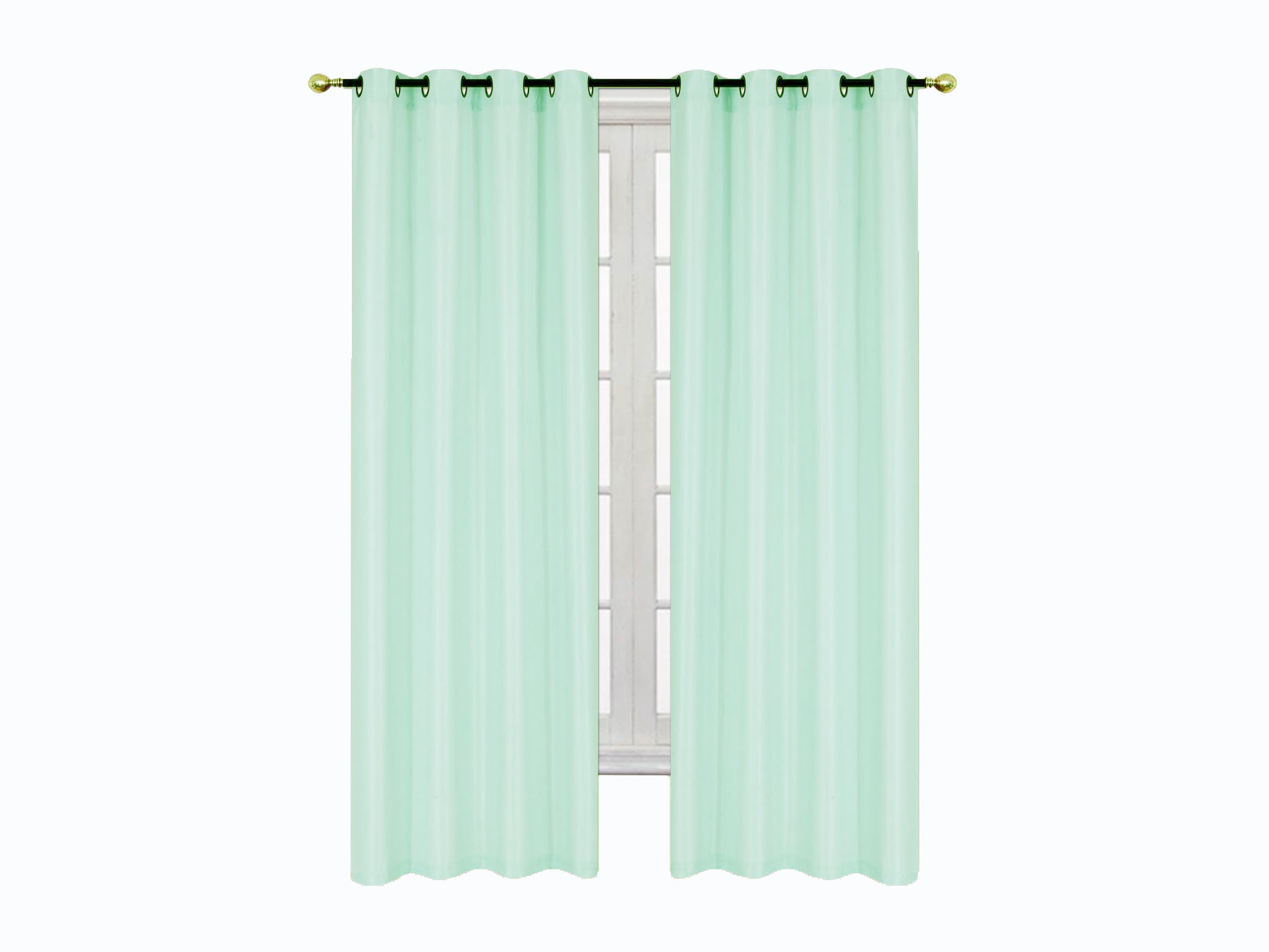 Cortina Decorativa SemiBlackout 274cm ancho x 213cm largo en 2 paneles