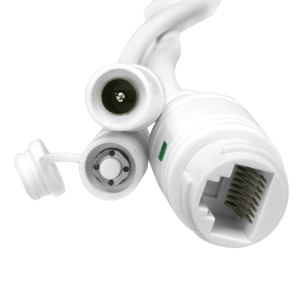 Cámara de Seguridad IP Alámbrica e Inalámbrica Visión Nocturna y Carcasa Metálica contra Intemperie / Master / WE-0010C