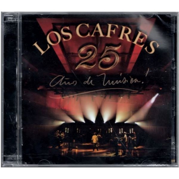 CD Los Cafres ~ 25 años de música (c/DVD)