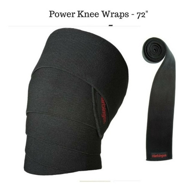 Cintas De Rodilla Harbinger Levantamiento Crossfit Gym Pesas
