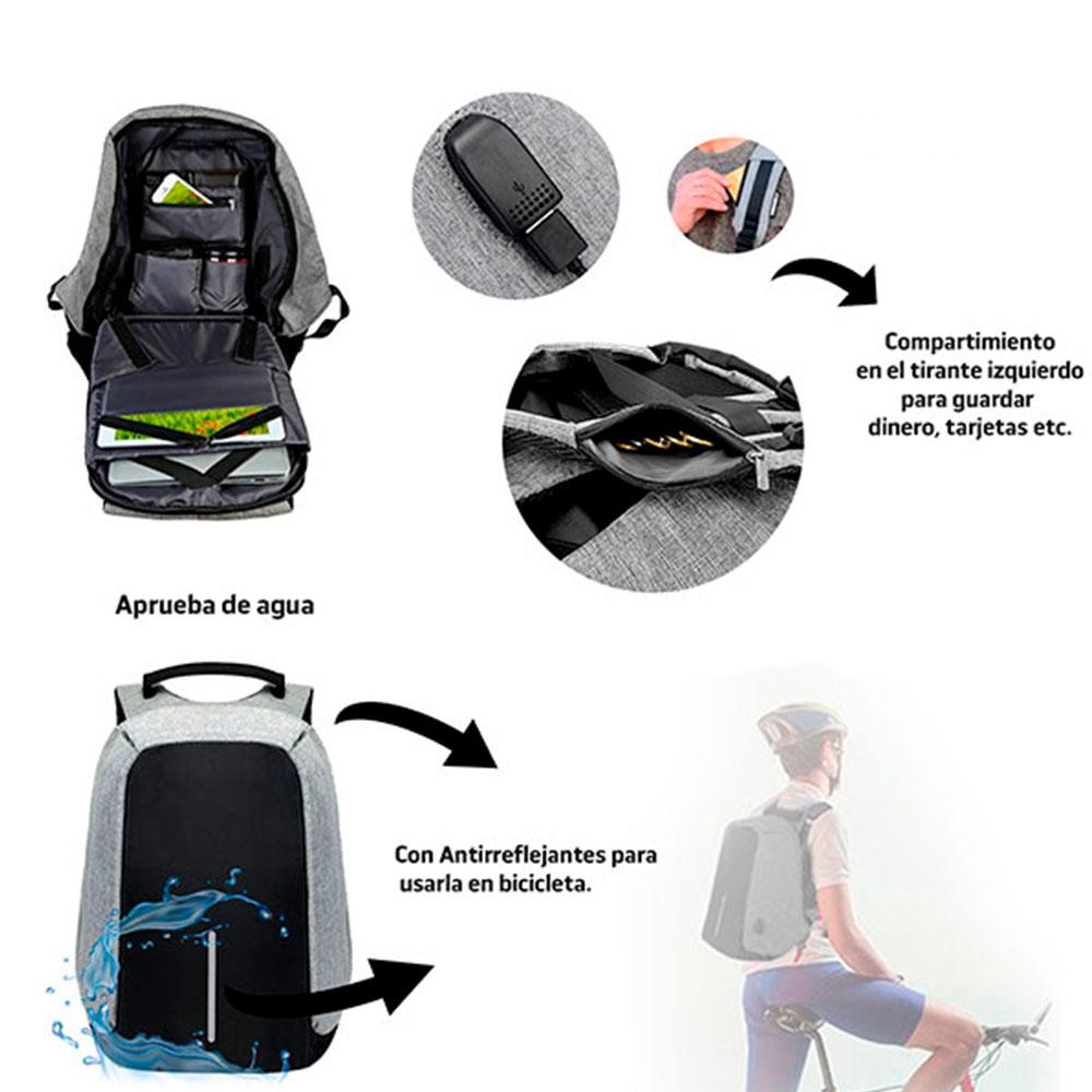 Mochila Antirrobo Moderna Juvenil y Elegante con Cierre Oculto / Master / WE-ATB03MOCHILA