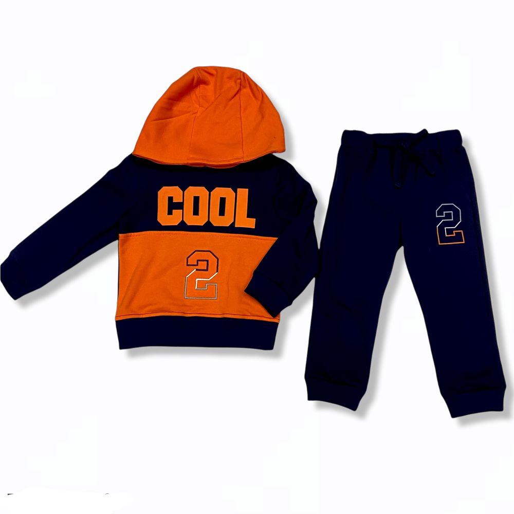 SET DE 2 PIEZAS PANTS AFELPADO COOL PARA NIÑOS